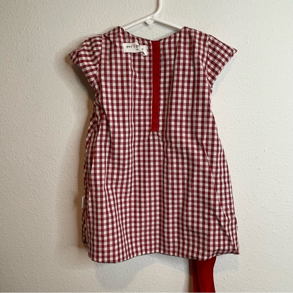 brand new petit peony green plaid holiday dress - Picture 5 of 5